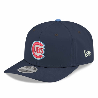 Chicago Cubs New Era 1941 150 Year 9SEVENTY Stretch Snap Navy Adjustable Cap