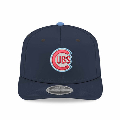 Chicago Cubs New Era 1941 150 Year 9SEVENTY Stretch Snap Navy Adjustable Cap