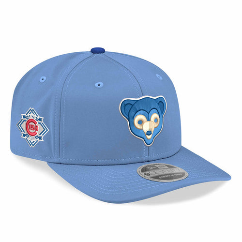 Chicago Cubs New Era 1969 150 Year 9SEVENTY Stretch Snap Baby Blue Adjustable Cap