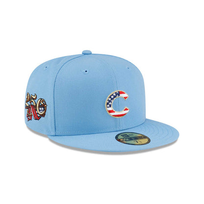 Chicago Cubs New Era 2026 250th Fourth of July 59FIFTY Fitted Cap
