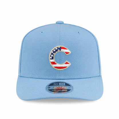 Chicago Cubs New Era 2026 250th Fourth of July 9SEVENTY Stretch Snap Adjustable Cap
