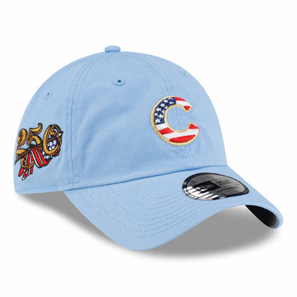 Chicago Cubs New Era 2026 250th Fourth of July Casual Classic Adjustable Cap