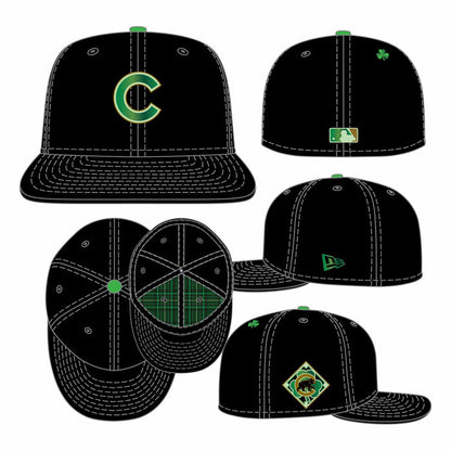Chicago Cubs New Era 2026 St. Patricks Day On Field 59FIFTY Fitted Cap