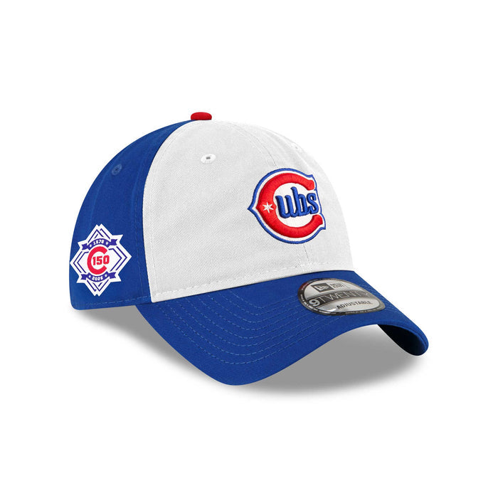 Chicago Cubs New Era Alternate Two 150 Year Patch 9TWENTY Adjustable Cap