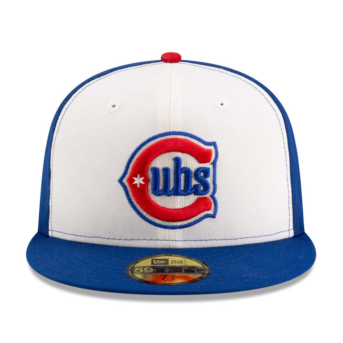Chicago Cubs New Era Alternate Two 150 Year Patch Authentic 59FIFTY Fitted Game Cap
