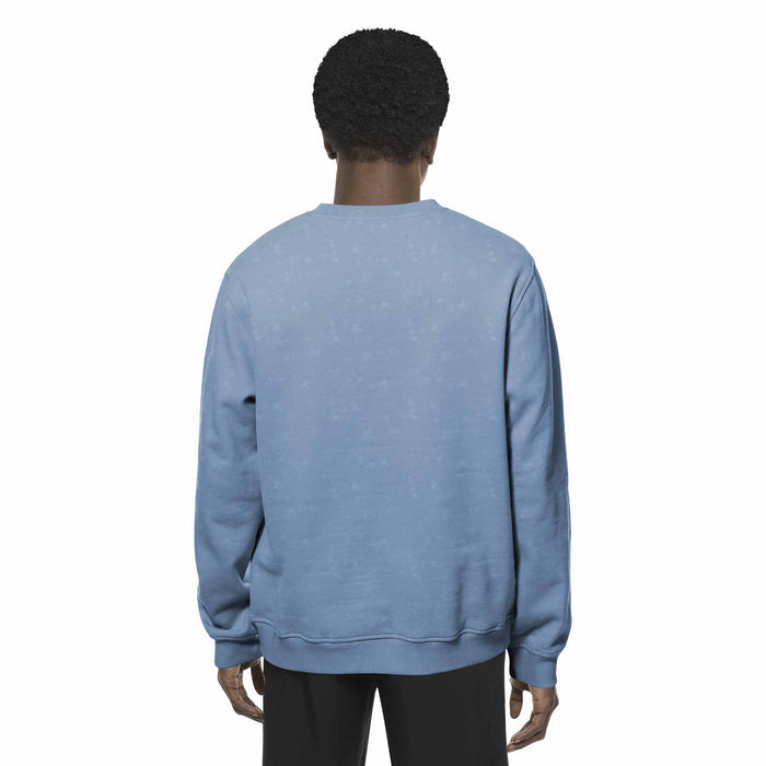 Chicago Cubs New Era Blues Alternate Crest Crewneck Sweatshirt