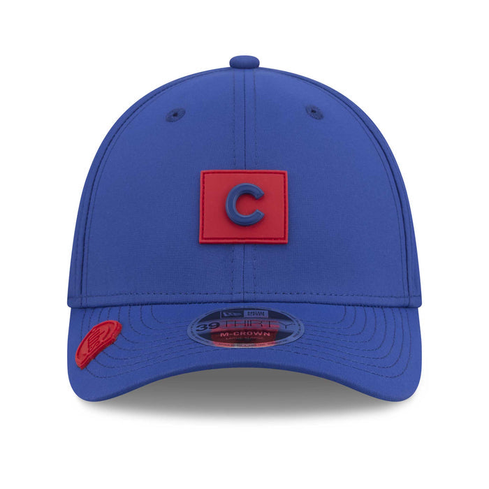 Chicago Cubs New Era Blues Alternate Royal 39THIRTY M Crown Stretch Fitted Cap