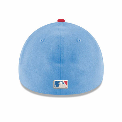 Chicago Cubs New Era Blues Alternate Sky Royal 39THIRTY Stretch Fitted Cap