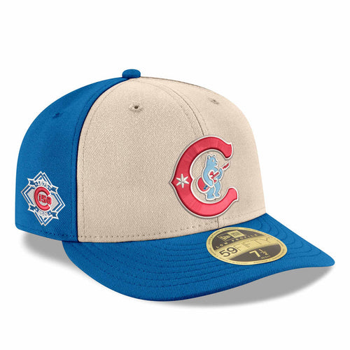 Chicago Cubs New Era Chrome Rainstorm Alternate Two 150 Year Anniversary Low Profile 59FIFTY Fitted Cap