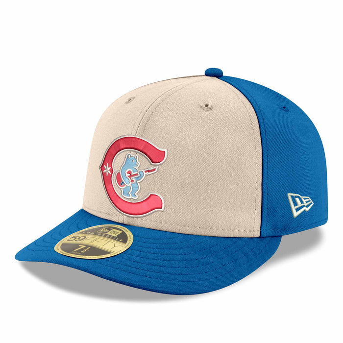 Chicago Cubs New Era Chrome Rainstorm Alternate Two 150 Year Anniversary Low Profile 59FIFTY Fitted Cap