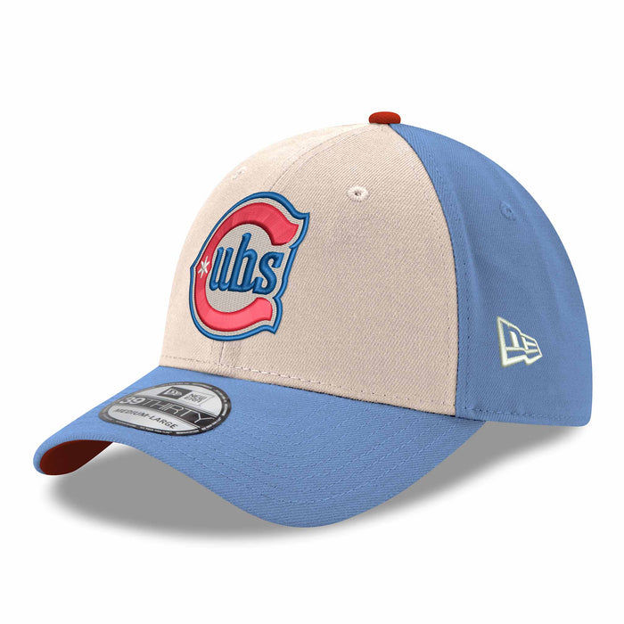 Chicago Cubs New Era Chrome Sky Alternate Two 39THIRTY Stretch Fit Cap