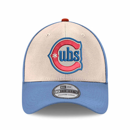 Chicago Cubs New Era Chrome Sky Alternate Two 39THIRTY Stretch Fit Cap