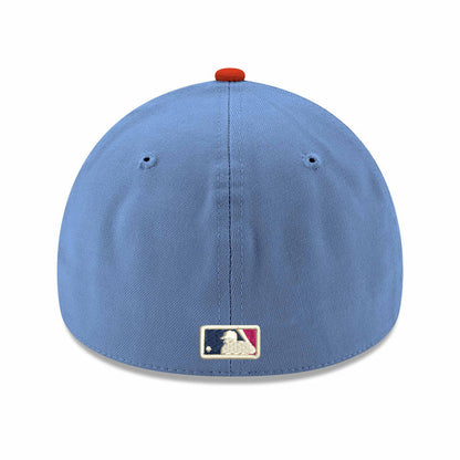 Chicago Cubs New Era Chrome Sky Rock Bear 39THIRTY Stretch Fit Cap