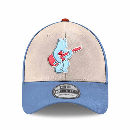 Chicago Cubs New Era Chrome Sky Rock Bear 39THIRTY Stretch Fit Cap