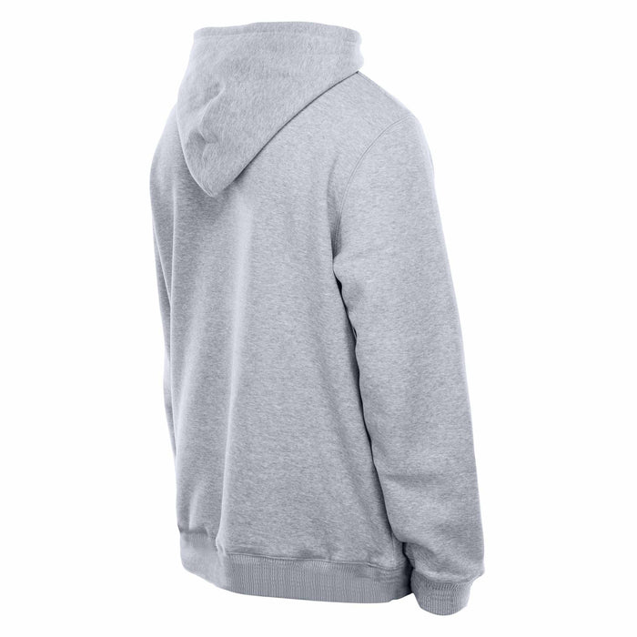 Chicago Cubs New Era Grey Cooperstown Two Hit Game Day Hooded Sweatshirt