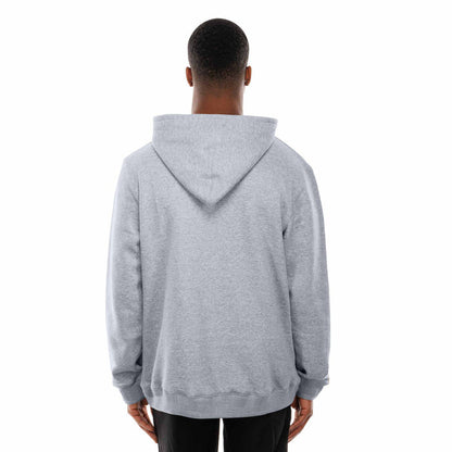 Chicago Cubs New Era Grey Cooperstown Two Hit Game Day Hooded Sweatshirt