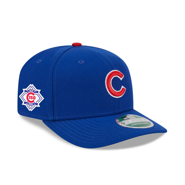 Chicago Cubs New Era Home 150 Year Patch 9SEVENTY Stretch Snap  Adjustable Cap
