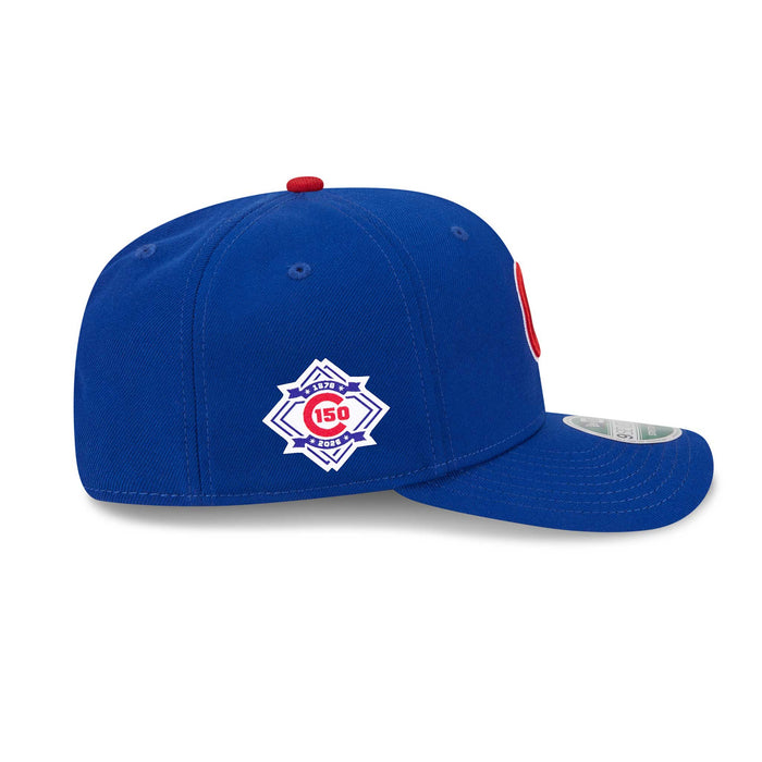 Chicago Cubs New Era Home 150 Year Patch 9SEVENTY Stretch Snap  Adjustable Cap