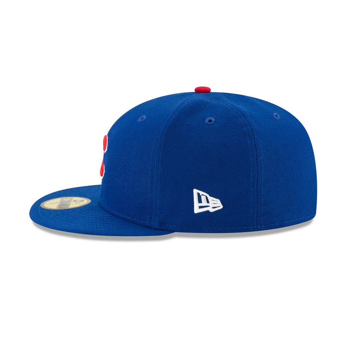 Chicago Cubs New Era Home 150 Year Patch Authentic 59FIFTY Fitted Game Cap