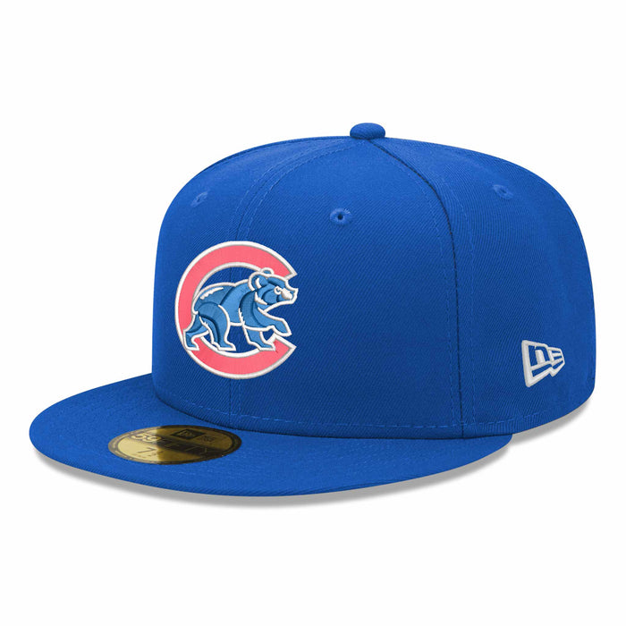 Chicago Cubs New Era Home Walking Bear 59FIFTY Fitted Cap
