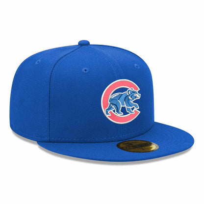 Chicago Cubs New Era Home Walking Bear 59FIFTY Fitted Cap