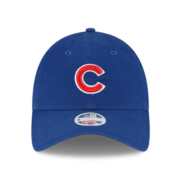 Chicago Cubs New Era Home Women's 150 Year Patch 9TWENTY Adjustable Cap