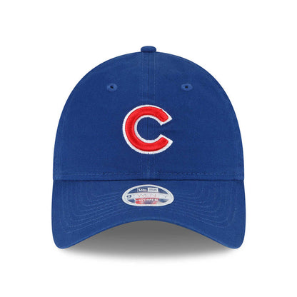 Chicago Cubs New Era Home Women's 150 Year Patch 9TWENTY Adjustable Cap