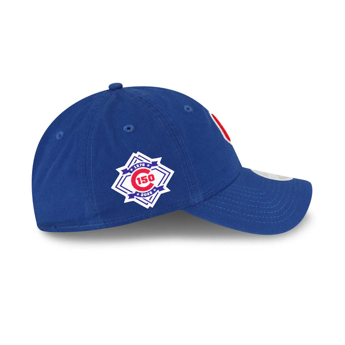 Chicago Cubs New Era Home Women's 150 Year Patch 9TWENTY Adjustable Cap