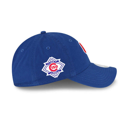 Chicago Cubs New Era Home Women's 150 Year Patch 9TWENTY Adjustable Cap