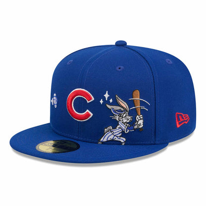 Chicago Cubs New Era Looney Tunes Bugs Bunny 59FIFTY Fitted Hat