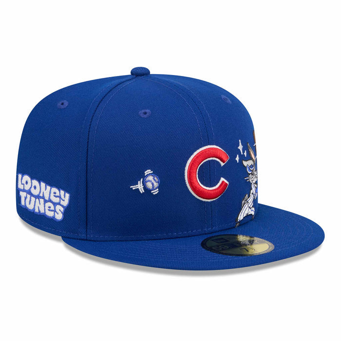 Chicago Cubs New Era Looney Tunes Bugs Bunny 59FIFTY Fitted Hat