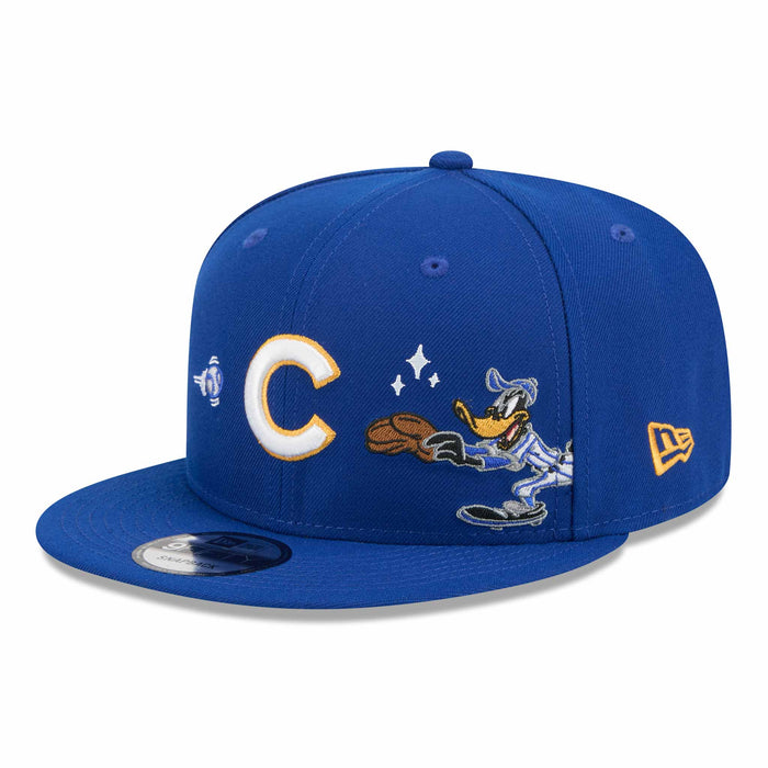 Chicago Cubs New Era Looney Tunes Daffy Duck 9FIFTY Snapback Adjustable Cap