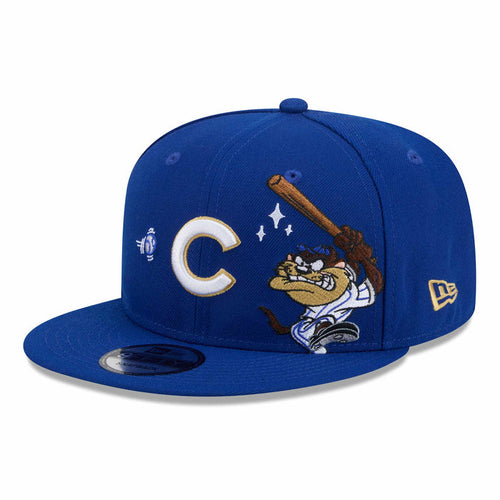 Chicago Cubs New Era Looney Tunes Tasmanian Devil 9FIFTY Snapback Adjustable Cap