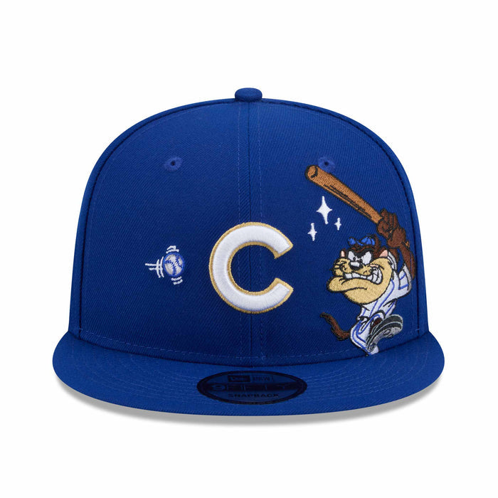 Chicago Cubs New Era Looney Tunes Tasmanian Devil 9FIFTY Snapback Adjustable Cap