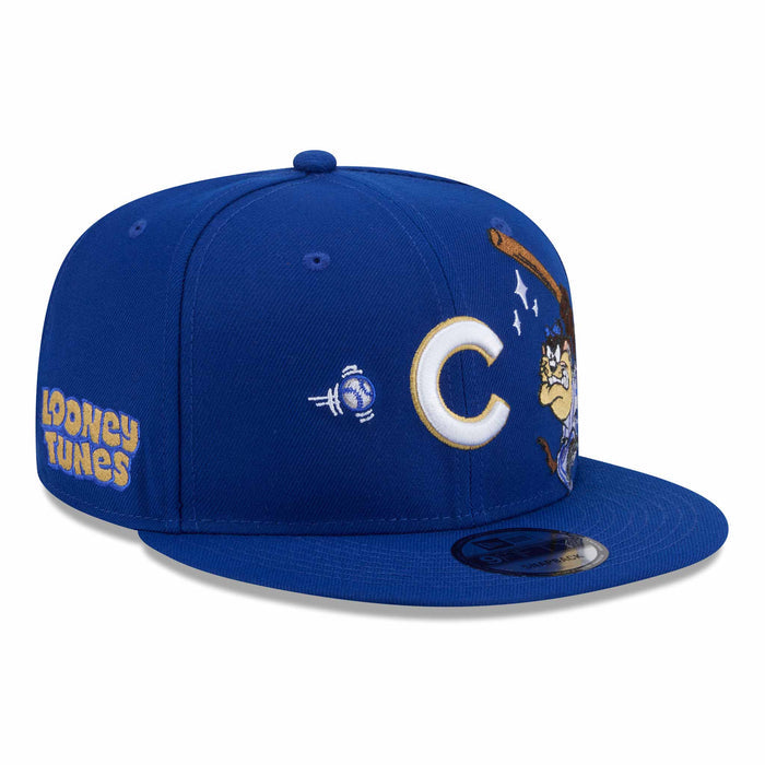 Chicago Cubs New Era Looney Tunes Tasmanian Devil 9FIFTY Snapback Adjustable Cap