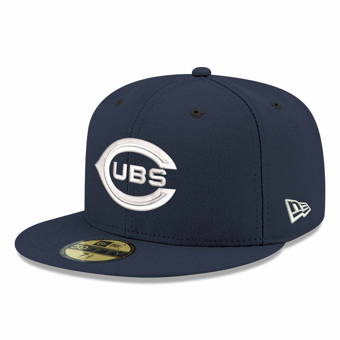 Chicago Cubs New Era Navy 1925 150 Year Anniversary 59FIFTY Fitted Cap