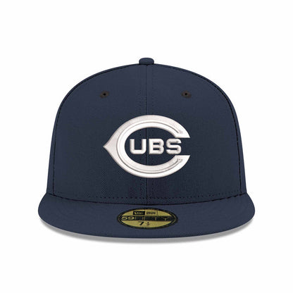 Chicago Cubs New Era Navy 1925 150 Year Anniversary 59FIFTY Fitted Cap