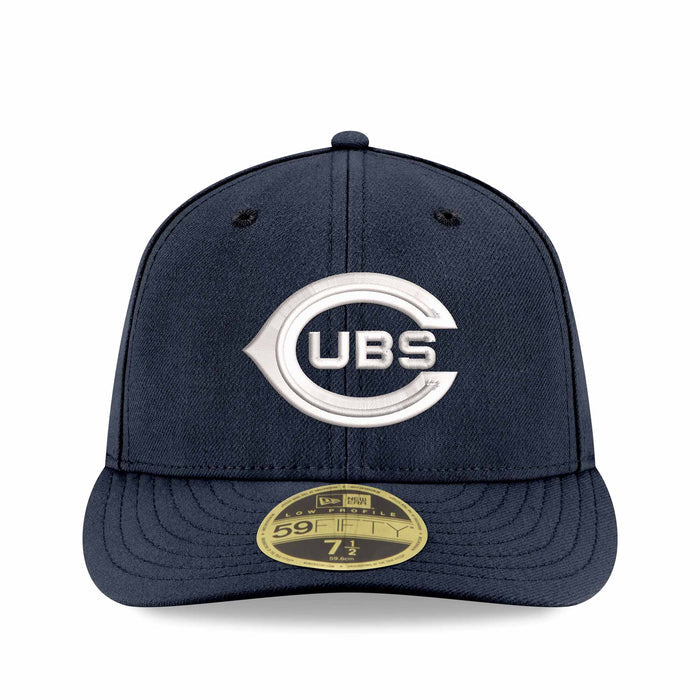 Chicago Cubs New Era Navy 1925 150 Year Anniversary Low Profile 59FIFTY Fitted Cap