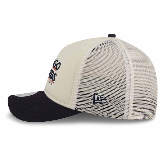 Chicago Cubs New Era Retro Rock 9FORTY A-Frame Snapback Adjustable Cap