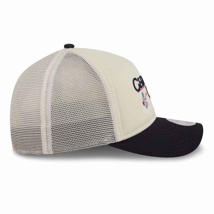 Chicago Cubs New Era Retro Rock 9FORTY A-Frame Snapback Adjustable Cap