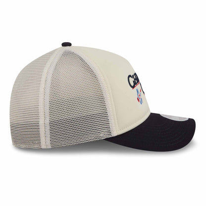 Chicago Cubs New Era Retro Rock 9FORTY A-Frame Snapback Adjustable Cap