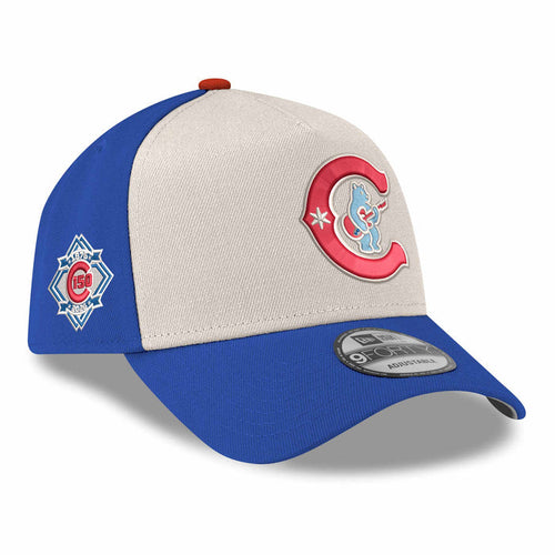 Chicago Cubs New Era Rock Bear C 150 Year 9FORTY A Frame Adjustable Cap