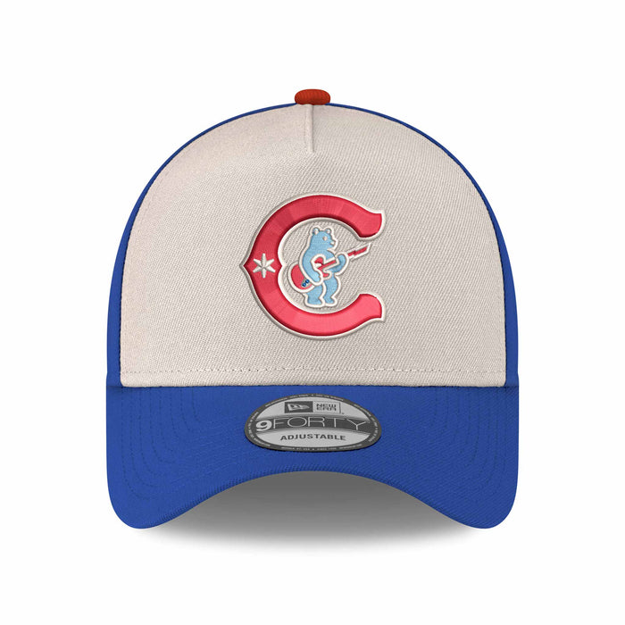 Chicago Cubs New Era Rock Bear C 150 Year 9FORTY A Frame Adjustable Cap