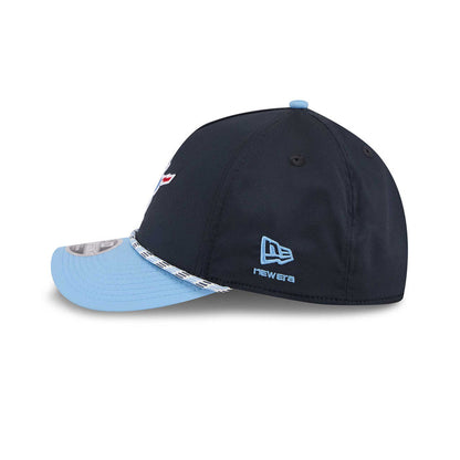 Chicago Cubs New Era Rope Rock Bear 39THIRTY A-Frame Stretch Fit Cap