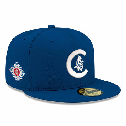 Chicago Cubs New Era Songbird Blue 1911 150 Year Anniversary 59FIFTY Fitted Cap