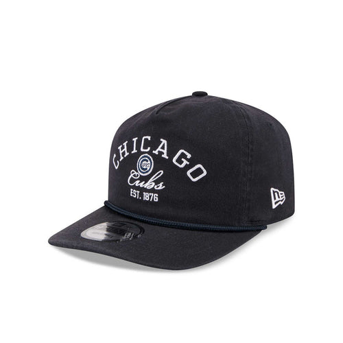 Chicago Cubs New Era Stacked Navy 1920 Rope Snapback Adjustable Cap