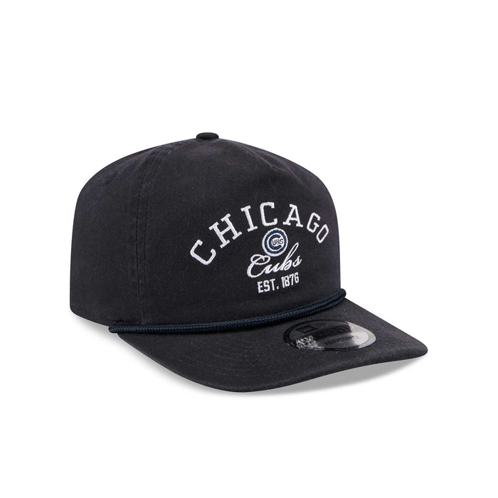 Chicago Cubs New Era Stacked Navy 1920 Rope Snapback Adjustable Cap