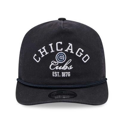 Chicago Cubs New Era Stacked Navy 1920 Rope Snapback Adjustable Cap