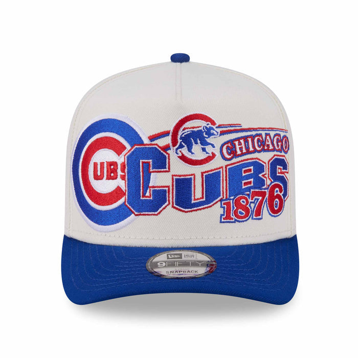 Chicago Cubs New Era Walking Bear Classic 9FIFTY A Frame Adjustable Cap