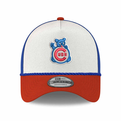 Chicago Cubs New Era Waving Bear 150 Year 9FORTY A Frame Rope Adjustable Cap